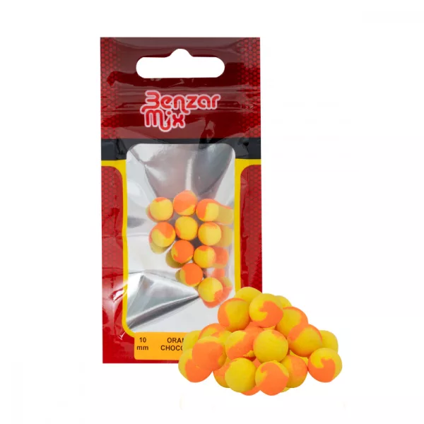BENZAR MIX INSTANT BICOLOR 10MM POPUP CZEKOLADA-POMARAŃCZA