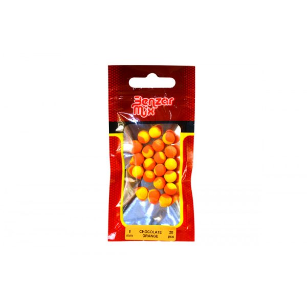 Benzár Mix Instant Bicolor Method Czekoladowo-pomarańczowy 8mm Pop Up 20 szt.