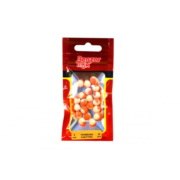 Benzár Mieszanka Błyskawiczna Dwukolorowa Metoda Parmezan-Kwas masłowy 8mm Pop Up 20szt.