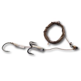   Climax Cult Catfish Rig Worm 180cm 80kg 5/0 2/0 Zestaw Sumowy