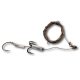 Climax Cult Catfish Rig Worm 180cm 80kg 5/0 2/0 Zestaw Sumowy