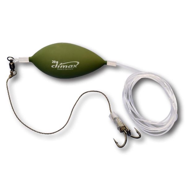 Climax Cult Catfish Rig Natural Bait Combi Rig 180cm 54kg 2/0 Zestaw Sumowy