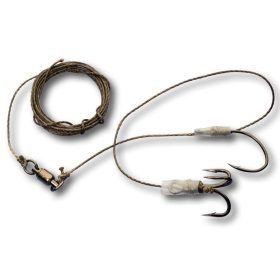   Climax Cult Catfish Rig Baitfish 180cm 120kg 7/0 3/0 Zestaw Sumowy