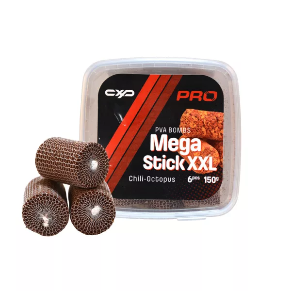 Carp Expert Pro Mega Bombs PVA Sticks Chili-Ośmiornica Rurka PVA 6szt