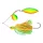 Reiva Powerflex Czerwono-Żółto-Zielony 14gr Spinnerbait