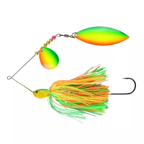 Reiva Powerflex Czerwono-Żółto-Zielony 14gr Spinnerbait