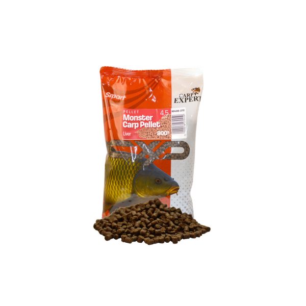 Carp Expert Inteligentny Monster Pellet Karpiowy Wątroba 4,5mm Pellet zanętowy 800gr