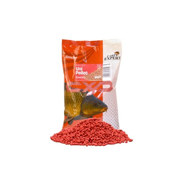 Carp Expert Smart Uni Pellet Truskawkowy 3mm Pellet Zanętowy 800gr