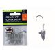 BKK Silent Chaser Microjig - Prisma Darting LRF 2#, 3.5g, 5db/csomag Główka jigowa