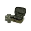 Avid RVS 8-pot Hookbait Pouch Torba na Przynęty 9x24x16,5cm