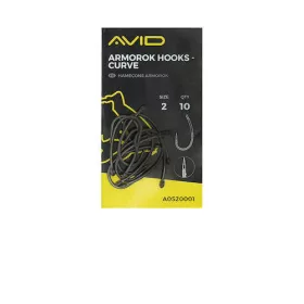   Avid Armorok Hooks Curve Size 2 Haczyk do Wędkowania Karpiowego