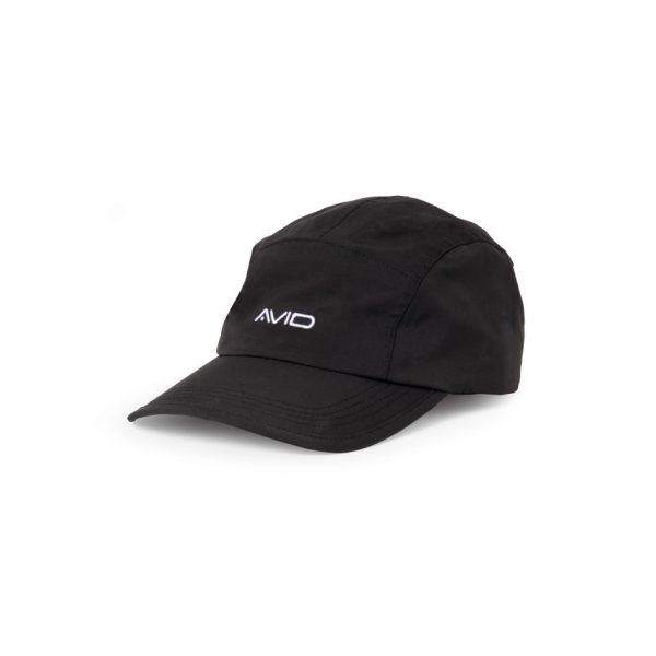 Avid Stealth Black Waterproof 5-Panel Cap Czapka Baseballowa