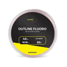 Avid Outline Fluoro 0,55mm Przypon 50m