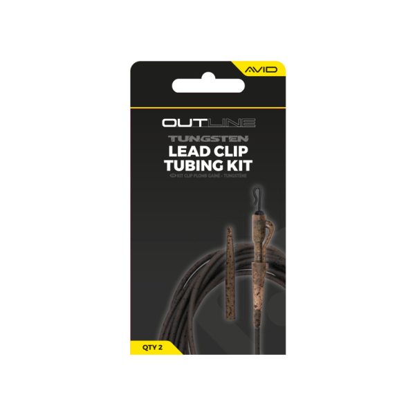 Avid Outline Lead Clip Tungsten Tubing Kit 2szt