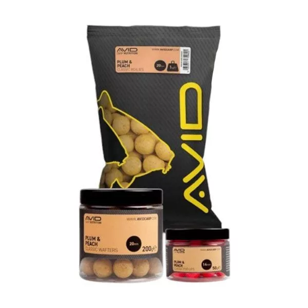 Avid Śliwka-Brzoskwinia 20mm Kulki zanętowe 1kg