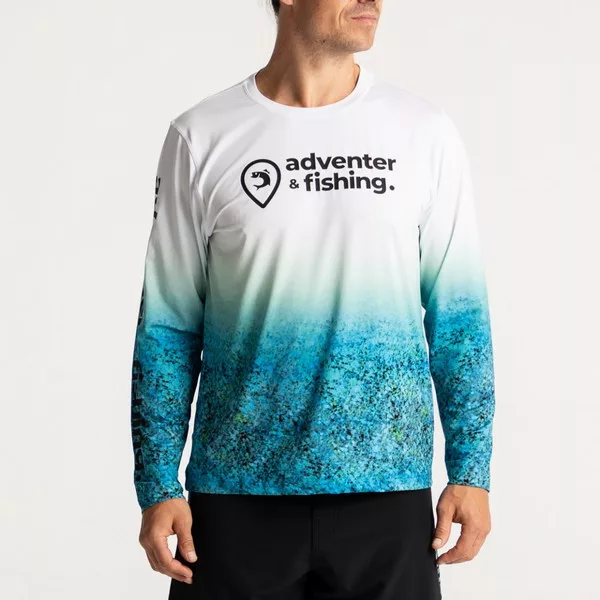 Adventer Fishing Bluefin Trevally Koszulka UV z długim rękawem L
