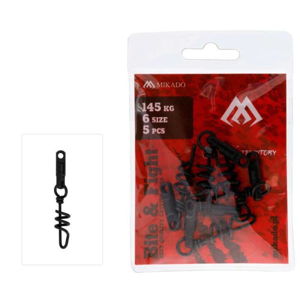 Mikado Intro Cat 5,00mm Krętlik sumowy zakręcany 5szt.