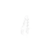Mikado Bait Screw Przezroczysty 11mm Śruba do przynęt 10 szt.