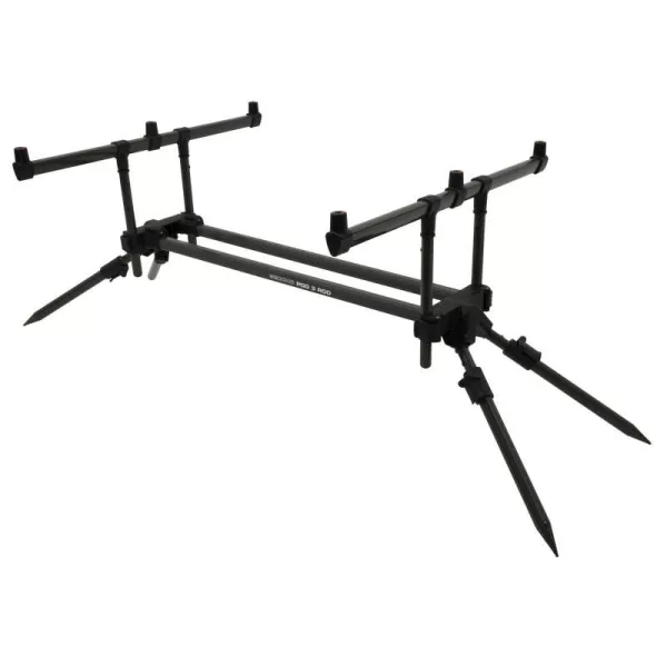 Mikado Second Na 3 wędki Rod-Pod Stojak na wędki