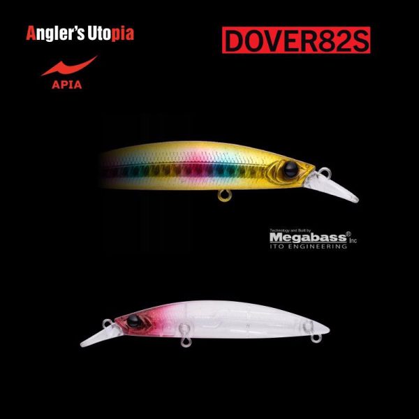 Wobbler Apia Dover 82S 82mm 10gr 02 Red Head Ghost
