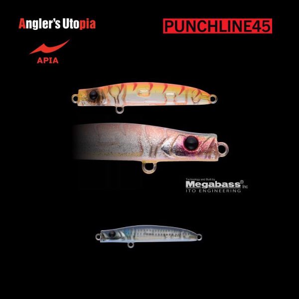 Apia Punch Line 45 3gr 45mm 04 Clear Bora Wobbler