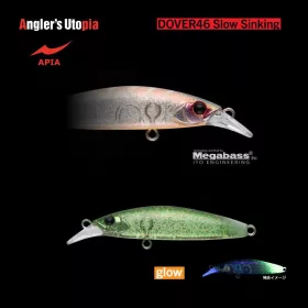   Apia Dover 46 Wolno tonący 46mm 2,3gr 10 Cabra Hotaru Wobler