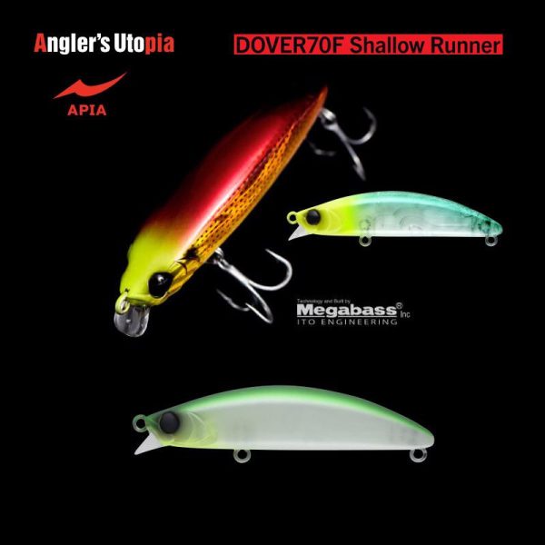 Apia Dover 70F Shallow Runner 70mm 8,5gr 07 Hummer Night Wobler