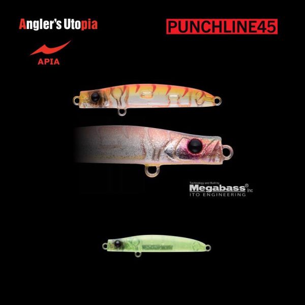 Apia Punch Line 45 3gr 45mm 11 Clear Chart glitter Wobbler