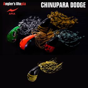 Apia Chinupara Dodge 53mm 7gr 05 Honeybee Jig z frędzlami