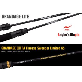   Apia Grandage Lite 65 Finesse Sweeper Limited 1,96m 0,6-3gr 2-częściowa Wędka Spinningowa