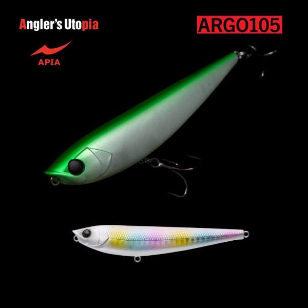 Apia Argo 105 16gr 105mm 06 White Night Wobler