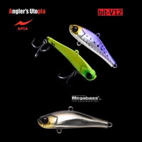 Apia Bit-V12 48mm 12gr 18 Black Silver Wobbler