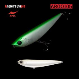Apia Argo 105 16gr 105mm 11 Glow Back White Wobbler