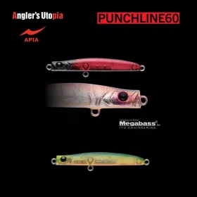 Apia Punch Line 60 5gr 60mm 103 Dokudami Zöld Wobbler