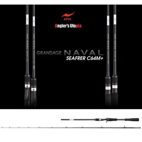   Apia Grandage Naval Seafarer C64M+ Cast 1,93m 10-42gr 2 Részes Pergető Bot