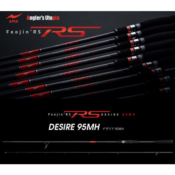 Apia Foojin RS Desire 95MH 2.87m 10-50gr 2 Piece Spinning Rod
