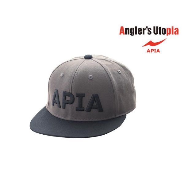 Apia Flat Cap Grey-Black Full Cap