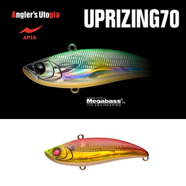 Apia Uprizing 70HW 18gr 70mm 01 Red Gold Konoshiro Wobbler