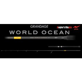   Apia Grandage World Ocean 825M 2,49m Max 100gr 2 Részes Pergető Bot