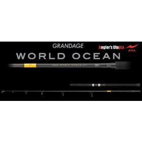  Apia Grandage World Ocean 7812HHH 2,34m Max 220gr 2 Részes Pergető Bot