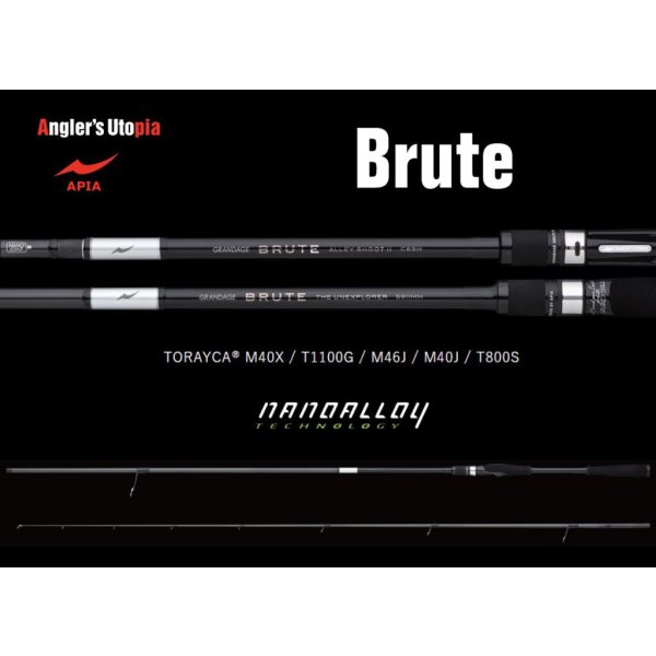 Apia Grandage Brute Lucius S83MH 2,53m 7-47gr 2-częściowa Wędka Spinningowa