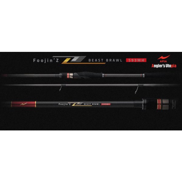 Apia Foojin Z 6TH Beest Brawl S93MH 2,81m 10-56gr 2-częściowa Wędka Spinningowa