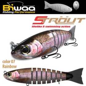 Biwaa Strout 14cm 29gr 07 Rainbow Wobler 1szt.