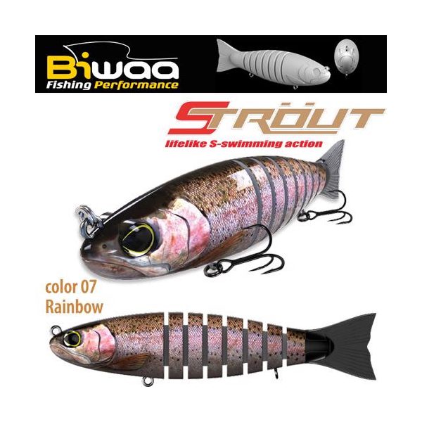 Biwaa Strout 14cm 29gr 07 Rainbow Wobler 1szt.