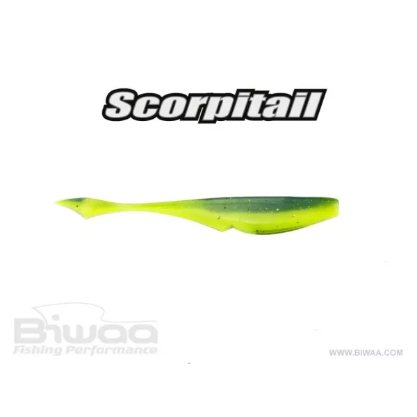 Biwaa Scorpitail 13cm 105 Perch Chart Gumowa Przynęta 6 szt.