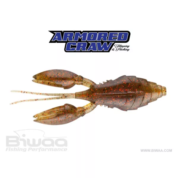 Biwaa Armored Craw 10cm 04 Watermelon Red Gumowa Przynęta 6szt