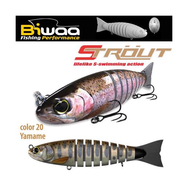 Biwaa Strout 14cm 29gr 20 Yamame Wobbler 1szt