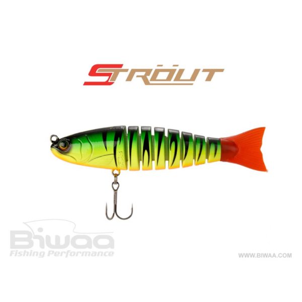 Biwaa Strout 9cm 8gr 04 Fire Tiger Wobbler 1pc