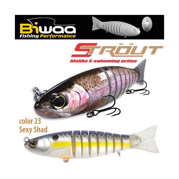 Biwaa Strout 14cm 29gr 23 Sexy Shad Wobler 1szt.