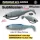 Biwaa Submission 13cm 01 Blue Chrome Gumihal 3db